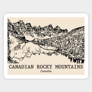 Canadian Rocky Mountains - Canada Sticker